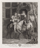 KG 14864
<br/>
Cavalier met wijnglas voor herberg
<br/>
<em>Tellier, Charles François (1743-1800)</em>